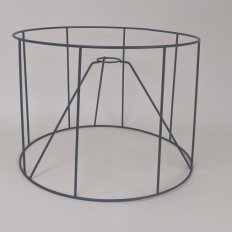 Каркас для абажура (Чёрный) 35х25см