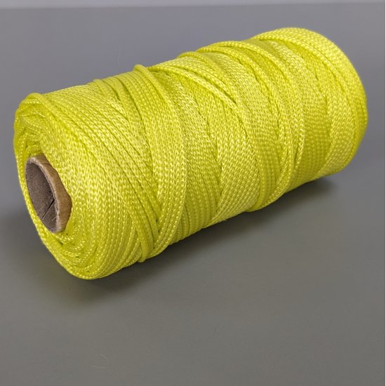 Шнур п/э 2,5мм DECO Macrame Lux (Серебристый лимон 799) 100м DECO