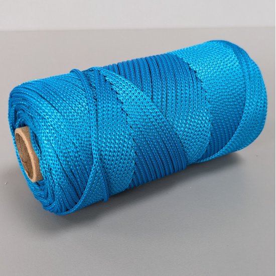 Шнур п/э 2,5мм DECO Macrame Lux (Бирюза 832) 100м DECO