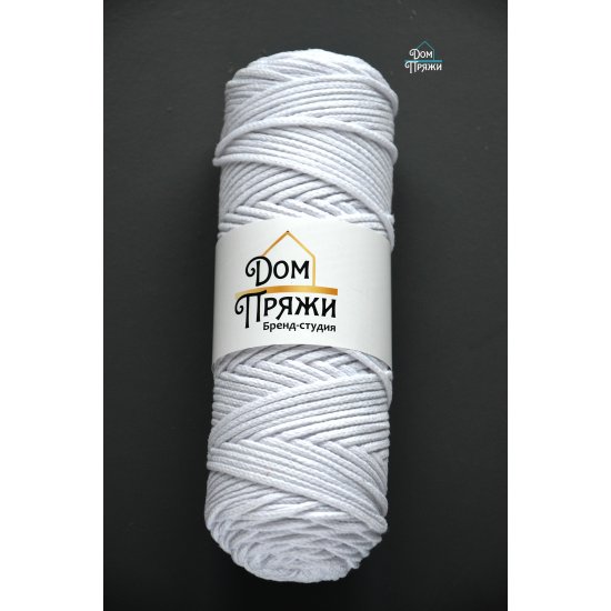 Шнур х/б 3мм (Белый) 100м DECO