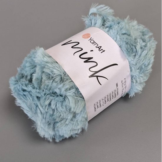 Yarnart Mink (Пыльная мята 348), 75м Yarnart