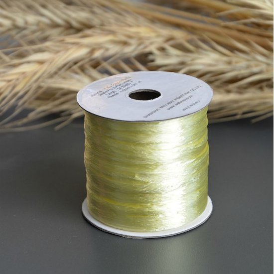 Рафия ISPIE Lace (Канарейка) 55м Wellmay ISPIE