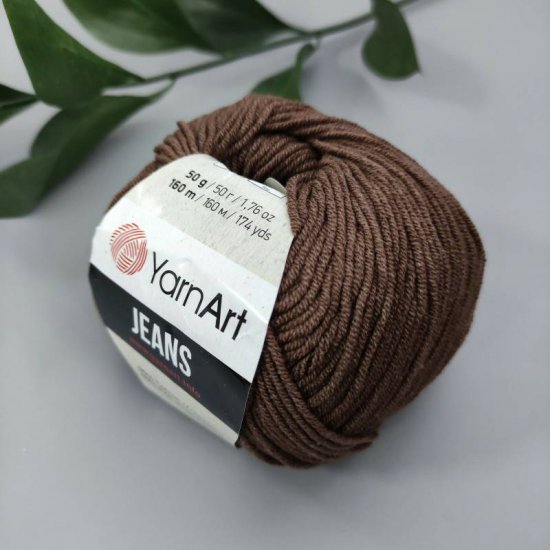 Yarnart Jeans (Шоколад) 70 Yarnart
