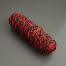 Шнур п/э 3мм меланж (Черный+Красный), 100м