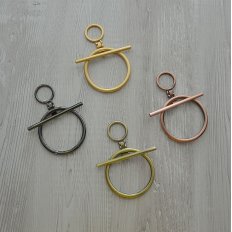 Замок для сумки, рюкзака Тогл (7х9см)