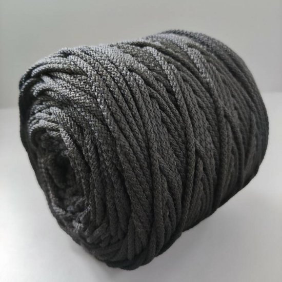Шнур п/э 5мм (Черный) 200м (Предзаказ) Houseyarn