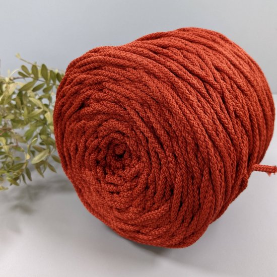 Шнур п/э 5мм (Терракот) 200м Houseyarn