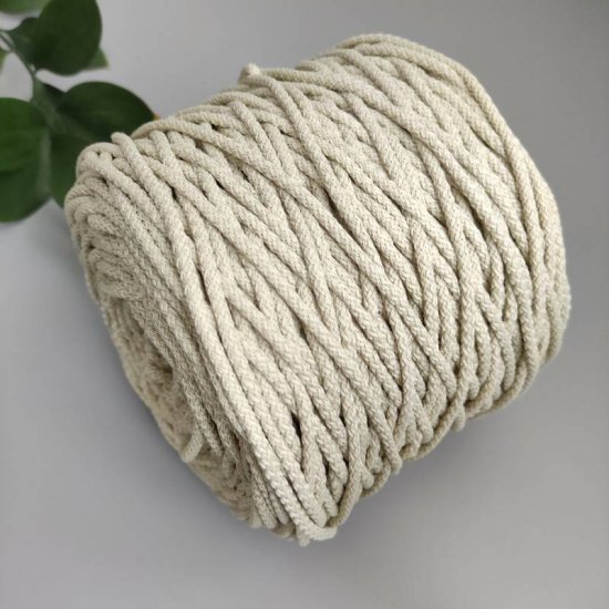 Шнур п/э 5мм (Лен) 200м (Предзаказ) Houseyarn