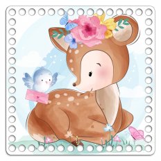 Донышко с печатью (Бэмби) 20см