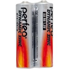 Батарейка AAA солевая Perfeo R03/2SH Dynamic Zinc 2 шт
