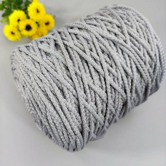 Шнур п/э 3мм с сердечником (Сталь) 200м Houseyarn