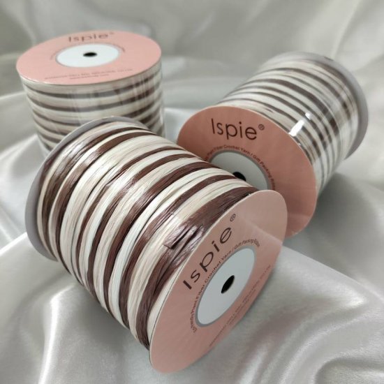 Рафия ISPIE (Cappuccino) 250м Wellmay ISPIE
