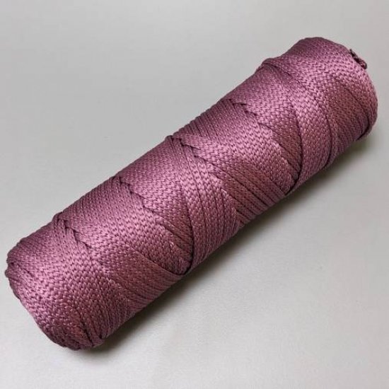 Шнур п/э 4мм (Лиловый), 100м DECO