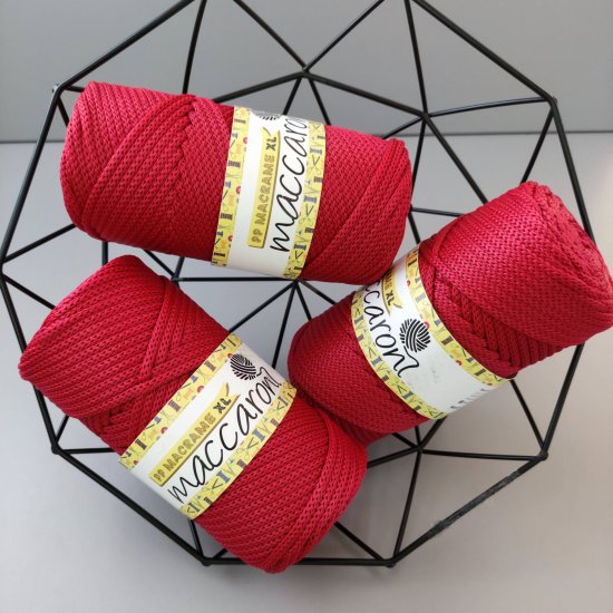 PP Macrame XL 4мм (Красный) Bugeto