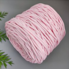Шнур п/э 5мм (Нежно-розовый) 200м