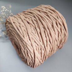 Шнур п/э 5мм (Карамель) 200м (Предзаказ)