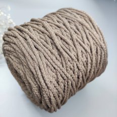 Шнур п/э 5мм (Мокко) 200м (Предзаказ)