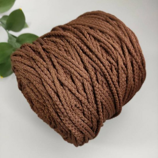 Шнур п/э 5мм (Коричневый) 200м (Предзаказ) Houseyarn