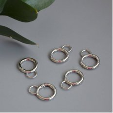 Кольцо-карабин с ушком R2/2-S (2,8х4см)