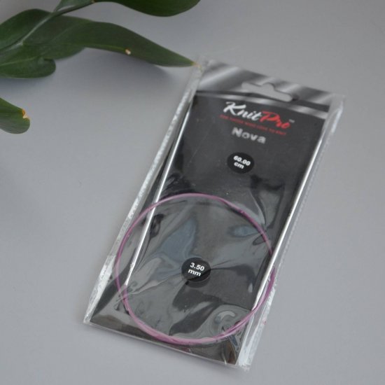Спицы круговые металлические KnitPro Nova (3.5мм/60см) KnitPro