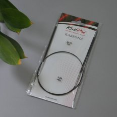 Спицы круговые карбоновые KnitPro KARBONZ (3мм/60см)