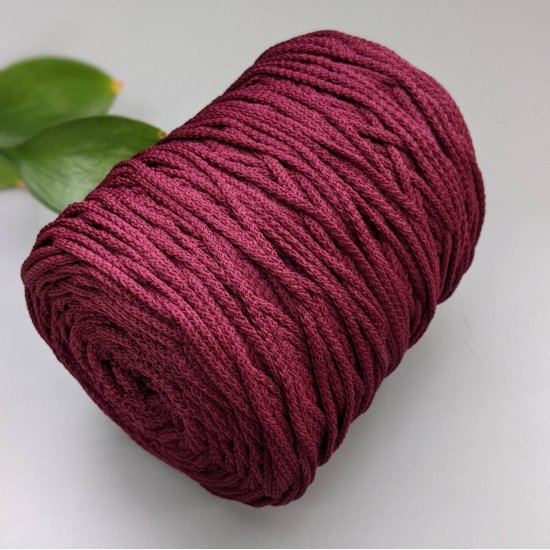 Шнур п/э 3мм с сердечником (Марсал) 200м Houseyarn