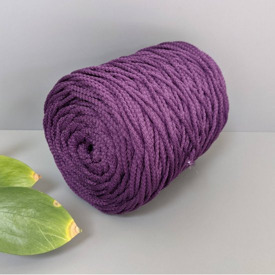 Шнур п/э 3мм с сердечником (Фиалка) 200м Houseyarn