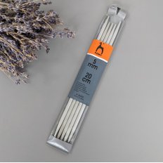 Спицы чулочные Pony алюминий 5мм, 20см