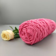 Шнур п/э 3мм (Холодный розовый), 100м
