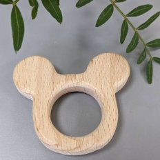 Фигурка деревянная Бук (Микки) 60х52мм,1шт
