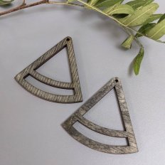 Заготовки для сережек 45х44мм, пара