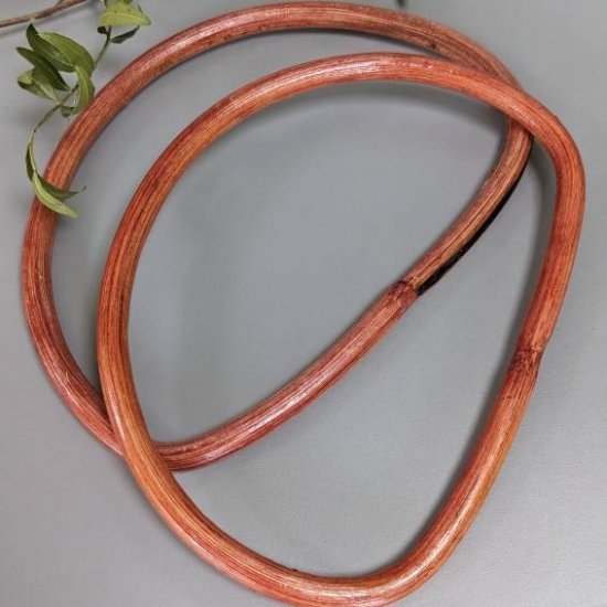 Ручки для сумки бамбук 15,5х11,5см(Светло-коричневый), 2шт Houseyarn