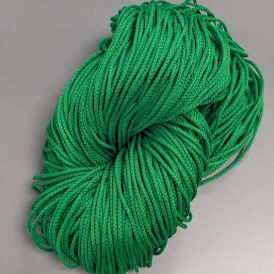 Шнур п/э 3мм с сердечником (Свежая трава) 200м Houseyarn