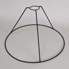 Каркас для абажура (Черный) 36х20см