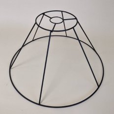 Каркас для абажура (Чёрный) 40х15х20см