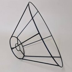 Каркас для абажура (Чёрный) 40х15х20см
