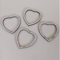 Сердечко резное 5,5х5,5см, 1шт